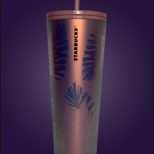 Starbucks Holiday 2019 Pink Pine Pearlescent Cup